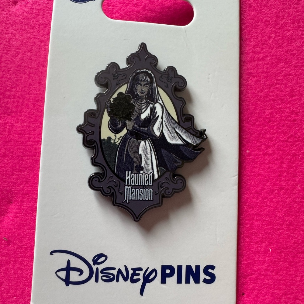 Disney Haunted Mansion Brooch - Black and Gray